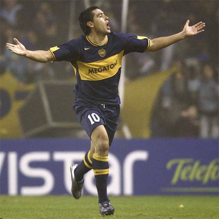 Jugador Roman Riquelme en Boca